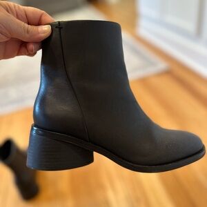 Lucky Brand Black Ankle Boots